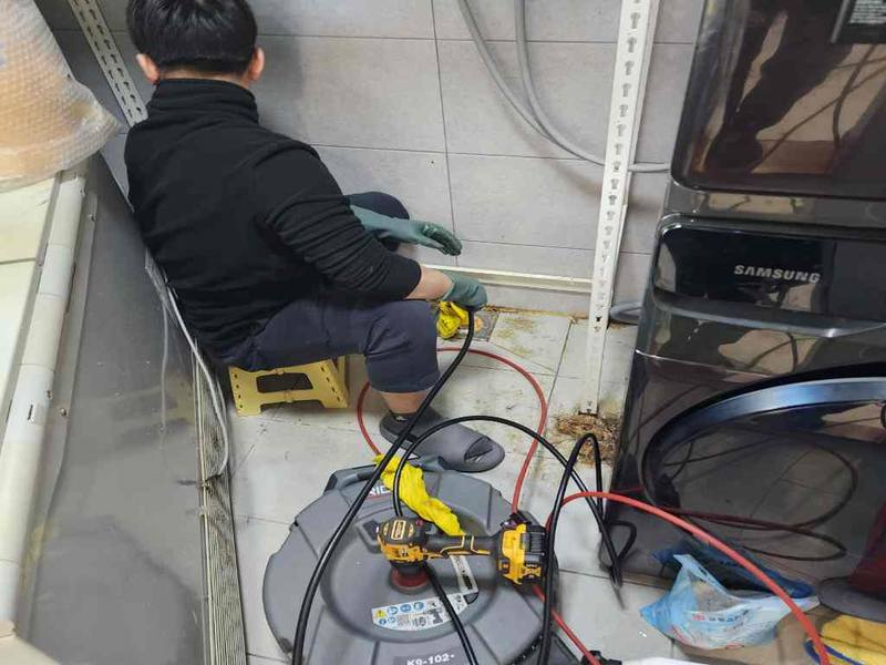 강서구 싱크대막힘 작업사례 10